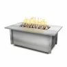 The Outdoor Plus Salinas Stainless Steel Fire Table - The Outdoor Plus Salinas Stainless Steel Fire Table