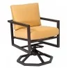 Woodard Salona Swivel Rocking Dining Armchair - Woodard Salona Swivel Rocking Dining Armchair