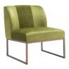 Sante Fe Accent Chair Olive Green- Side View 1