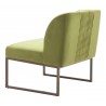 Sante Fe Accent Chair Olive Green- Side View 4