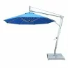 Santa Ana 3.0m Round Side Wind Aluminum Cantilever Umbrella- Blue - Santa Ana 3.0m Round Side Wind Aluminum Cantilever Umbrella- Blue