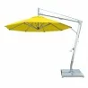Santa Ana 3.0m Round Side Wind Aluminum Cantilever Umbrella- Yellow - Santa Ana 3.0m Round Side Wind Aluminum Cantilever Umbrella- Yellow