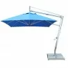 Santa Ana 2.6m Square Side Wind Aluminum Cantilever Umbrella- blue - Santa Ana 2.6m Square Side Wind Aluminum Cantilever Umbrella- blue