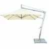 Santa Ana 2.6m Square Side Wind Aluminum Cantilever Umbrella- ecru - Santa Ana 2.6m Square Side Wind Aluminum Cantilever Umbrella- ecru