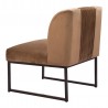 Sante Fe Accent Chair in Brown- Side View 3