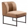 Sante Fe Accent Chair in Brown- Side View 4