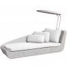 Cane-Line Savannah Daybed, Right Module, Incl. Sunshade white
