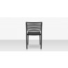 Source Furniture Savannah Resin Dining Side Chair  black 2