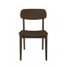 Greenington Currant Chair Black Walnut - Boxed Set of Two - Front Angle