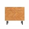 Manhattan Comfort Mid-Century Modern Liam Sideboard  Front - Manhattan Comfort Mid-Century Modern Liam Sideboard  Front