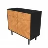 Manhattan Comfort Mid-Century Modern Liam Sideboard Side Top View - Manhattan Comfort Mid-Century Modern Liam Sideboard Side Top View