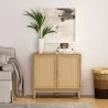 Anderson Teak Bodrum 31" Tall - 2 Door Accent Cabinet - Lifesytle 2 - Anderson Teak Bodrum 31" Tall - 2 Door Accent Cabinet - Lifesytle 2