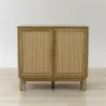 Anderson Teak Bodrum 31" Tall - 2 Door Accent Cabinet - Front - Anderson Teak Bodrum 31" Tall - 2 Door Accent Cabinet - Front