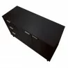 Manhattan Comfort Granville 55.07" Modern Sideboard with 3 Full Extension Drawers in Black Top - Manhattan Comfort Granville 55.07" Modern Sideboard with 3 Full Extension Drawers in Black Top