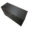 Manhattan Comfort Granville 55.07" Modern Sideboard with 3 Full Extension Drawers in Dark Grey Top