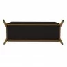 Manhattan Comfort Mid-Century Modern Gales 48.50 Sideboard with Solid Wood Legs In Matte Black Bottom - Manhattan Comfort Mid-Century Modern Gales 48.50 Sideboard with Solid Wood Legs In Matte Black Bottom
