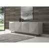 Whiteline Modern Living Samantha Buffet in Grey - Lifestyle - Whiteline Modern Living Samantha Buffet in Grey - Lifestyle