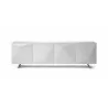 Whiteline Modern Living Samantha Buffet in White - Front - Whiteline Modern Living Samantha Buffet in White - Front