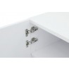 Whiteline Modern Living Geneva Buffet In High Gloss White - Cabinet Close-up