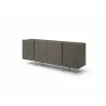 Elena Buffet in Gray-side view - Elena Buffet in Gray-side view