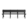 Polly Products Silhouette Backed Bench Front - Polly Products Silhouette Backed Bench Front