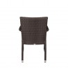 Sierra Dining Arm Chair - Espresso - Back