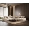 Luna Sectional in Taupe- Lifestyle 2 - Luna Sectional in Taupe- Lifestyle 2