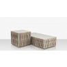 Source Furniture Scorpio Aluminum Square End Table 4