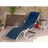 Wave Lounger - Aluminum - (Navy on Matte White) Lifestyle 1
