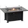 Patio Resort Lifestyles Rome 8-Piece Fire Deep Seating Group Fire Pit Table - Patio Resort Lifestyles Rome 8-Piece Fire Deep Seating Group Fire Pit Table