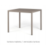 Nardi Outdoor Piave 90 Table - Tortora - Nardi Outdoor Piave 90 Table - Tortora