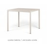 Nardi Outdoor Piave 90 Table - Corda - Nardi Outdoor Piave 90 Table - Corda
