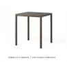 Nardio Outdoor Piave 70 Table Tabacco* - Nardio Outdoor Piave 70 Table Tabacco*
