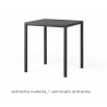 Nardio Outdoor Piave 70 Table Antracite - Nardio Outdoor Piave 70 Table Antracite