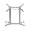 Scudo High Double Tilting Top Base Argento - Scudo High Double Tilting Top Base Argento