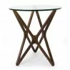 Aeon Starlight Triple X Side Table Walnut - Aeon Starlight Triple X Side Table Walnut