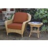 Tortuga Outdoor Sea Pines Club Chair And End Table