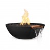 Sedona-GFRC-Fire-Water-Bowl-Black