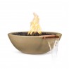 Sedona-GFRC-Fire-Water-Bowl-Brown
