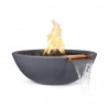 Sedona-GFRC-Fire-Water-Bowl-Gray