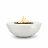 The Outdoor Plus 48" Sedona Wide Ledge Concrete Fire Pit  - The Outdoor Plus 48" Sedona Wide Ledge Concrete Fire Pit 