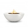 The Outdoor Plus 60" Sedona Wide Ledge Concrete Fire Pit 