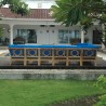 Anderson Teak Natsepa11-Pieces Modular Set Center Back