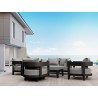 Anderson Teak SET-173 5-pc Coronado Aluminum Deep Seating Set 