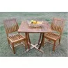 Anderson Teak Rialto 3-Pieces Dining Set - Anderson Teak Rialto 3-Pieces Dining Set