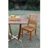 Anderson Teak Rialto 3-Pieces Dining Set Side View - Anderson Teak Rialto 3-Pieces Dining Set Side View