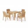 Anderson Teak SET-21 5-pc Bistro Table Set