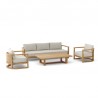 Anderson Teak 4-pc Junus Deep Seating Set