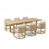 Anderson Teak 7-pc Junus Dining Set - Anderson Teak 7-pc Junus Dining Set