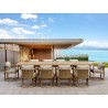 Anderson Teak 11-pc Junus Extension Dining Table Set